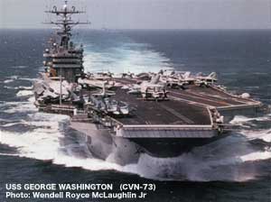  USS GEORGE WASHINGTON (CVN-73)のJPG