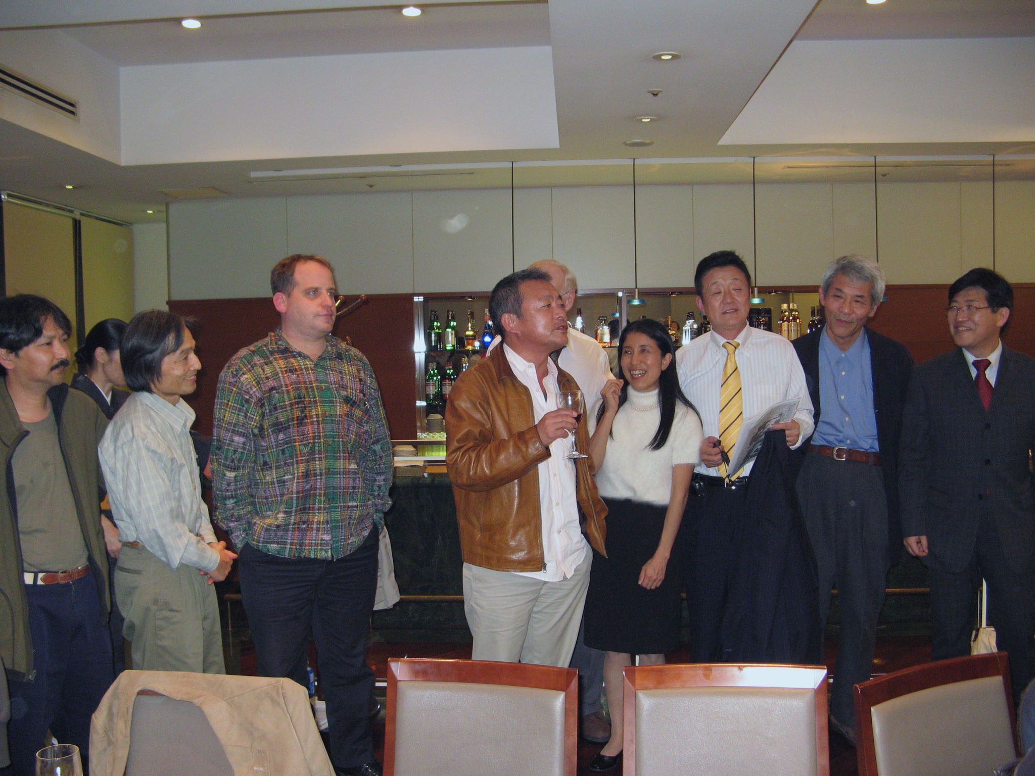 スポンサーの岡田社長のごあいさつ