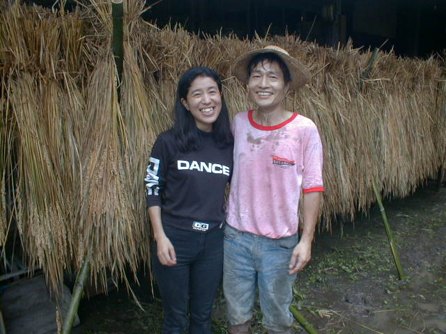 *Yumi Kikuchi(left) and Gen Morita(right)